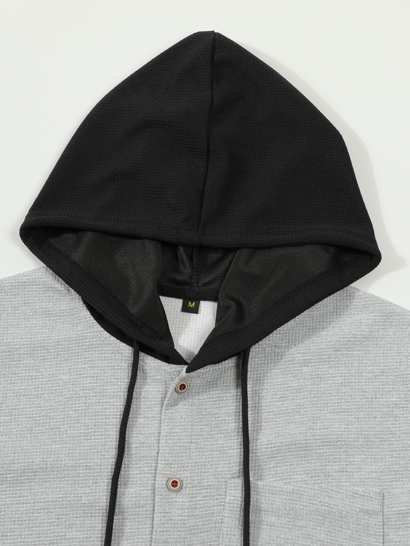 Aule Waffle Bicolor Hooded Set