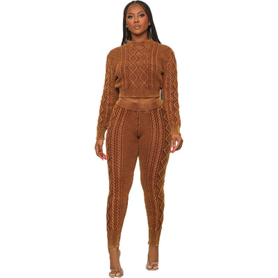 Knitted Bodycon Sweater Set