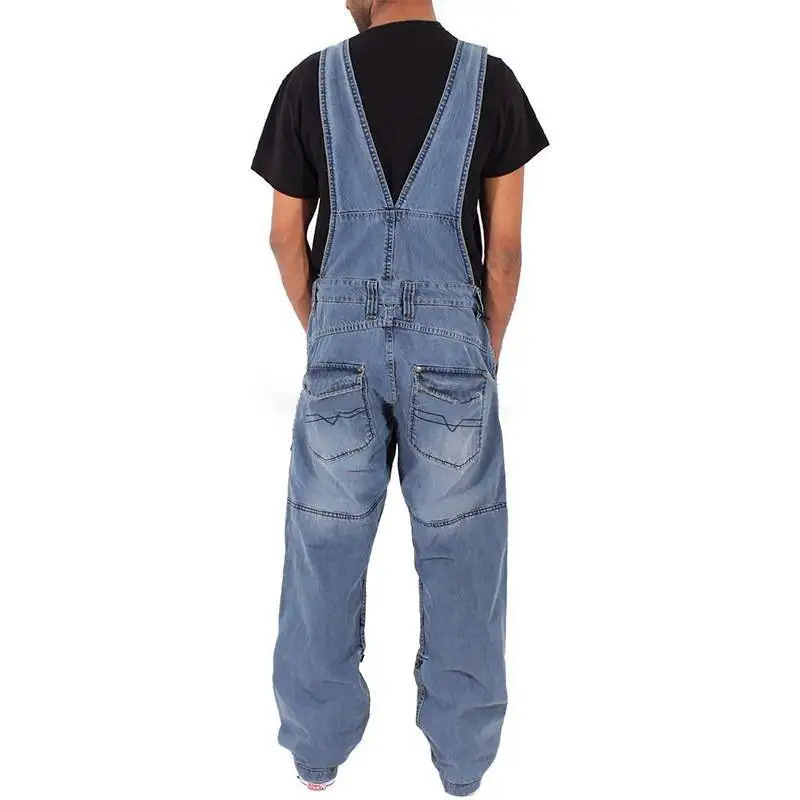 Aule Denim Cargo Overalls