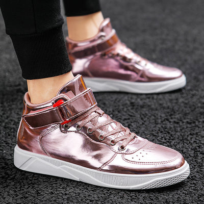 Aule Mirror Leather Sneakers