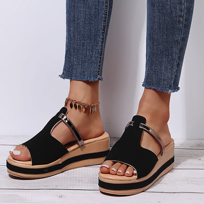 Hollow Platform Sandals