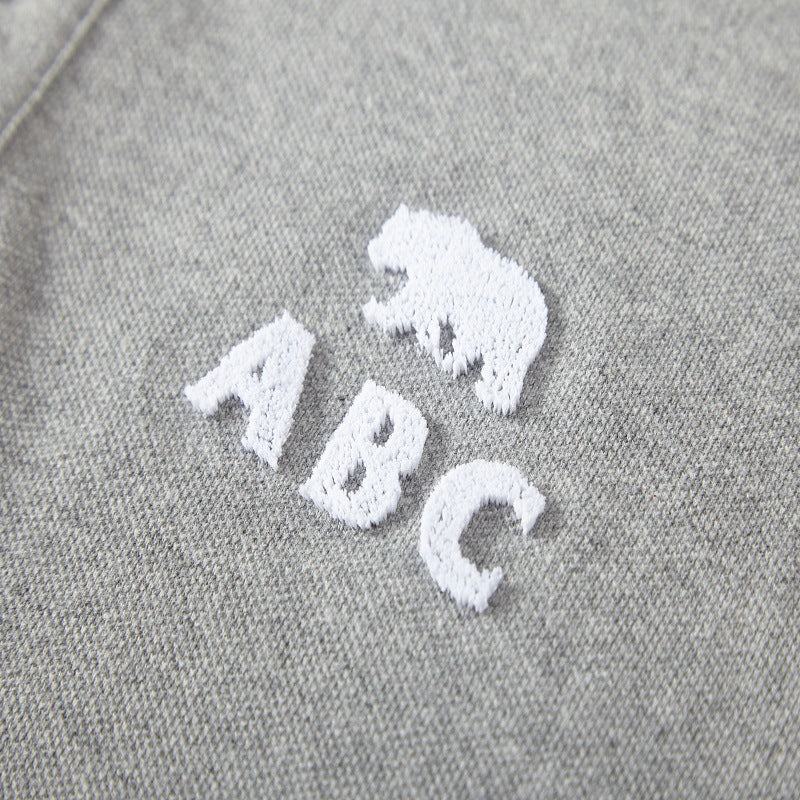 Retro ABC Jacquard Polo Shirt