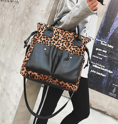 Leopard Pattern Tote Bag