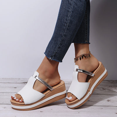 Hollow Platform Sandals