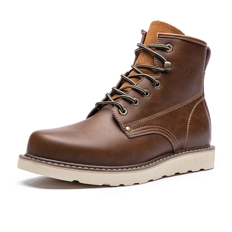 Aule Genuine Leather Martin Boots