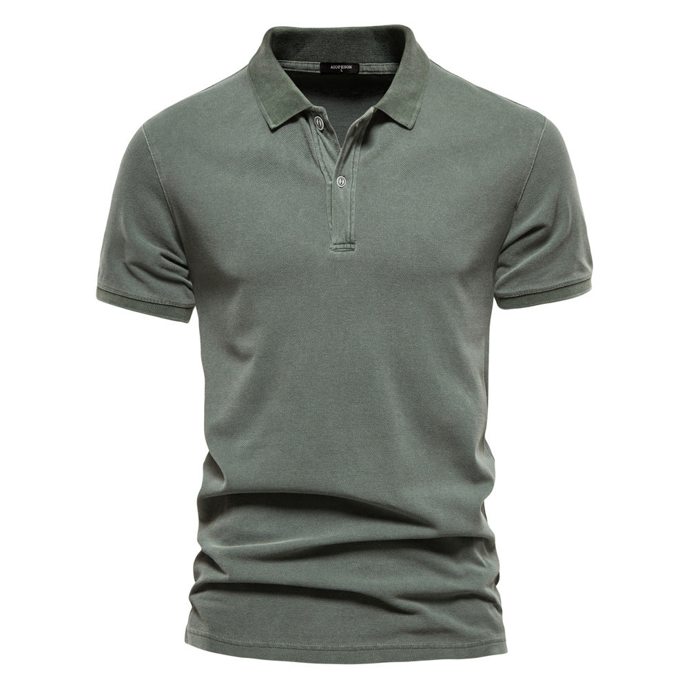 Men Muscle Fit Polo Shirt – AULEMEN