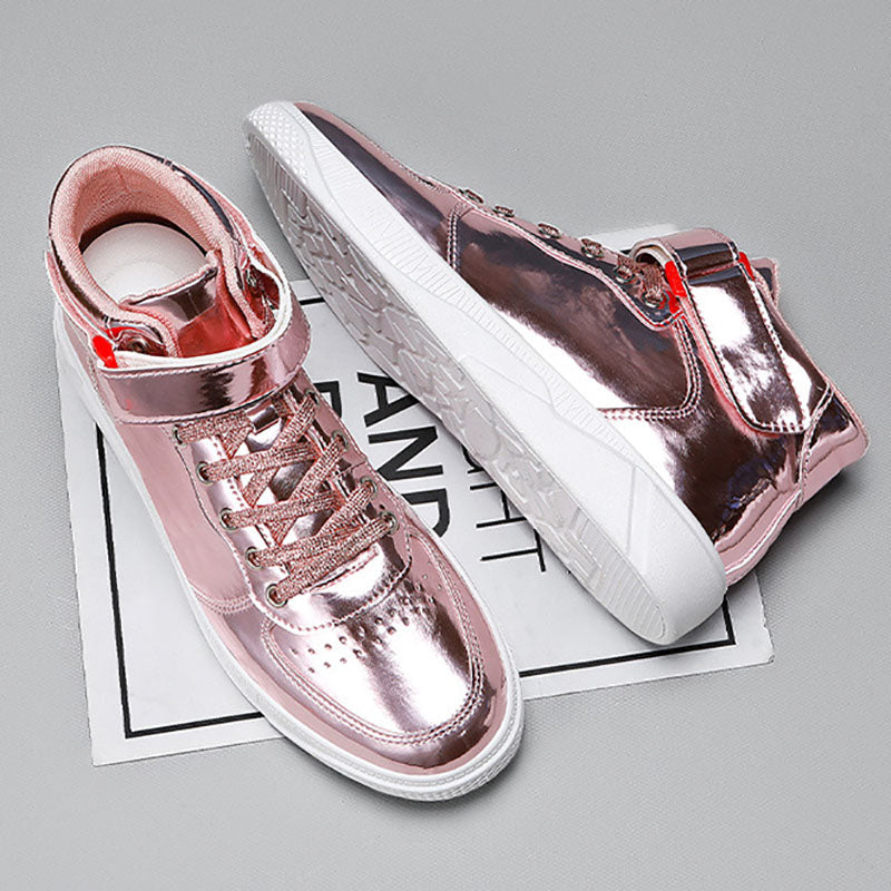 Aule Mirror Leather Sneakers