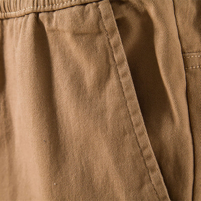 Aule Solid Color Cargo Pants