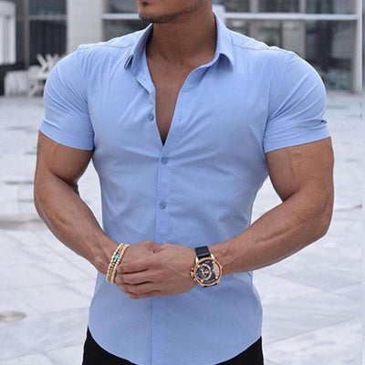 Essential Muscle Fit Dress Shirt