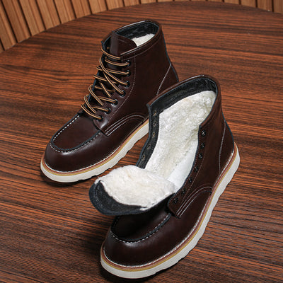 Aule Smooth Leather Men Boots