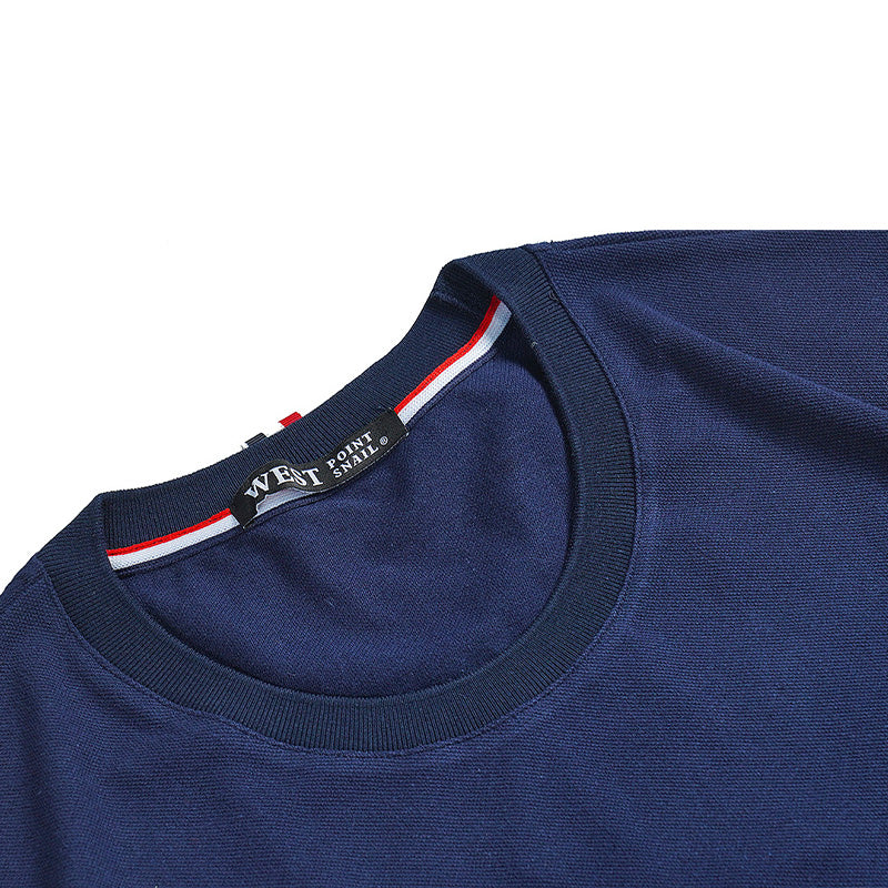 Four Bars Solid Color Tee