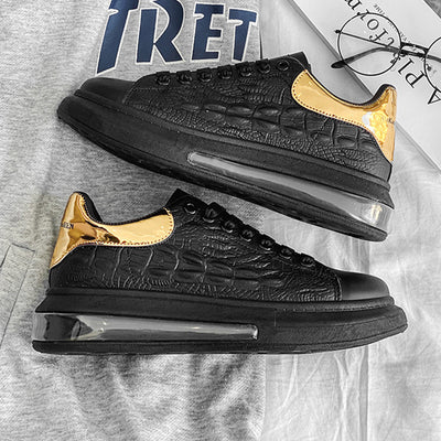 Crocodile Pattern Sneakers