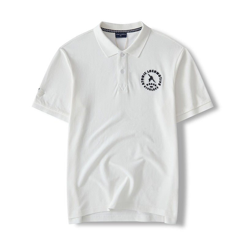 Atomic Brave Jacquard Polo Shirt