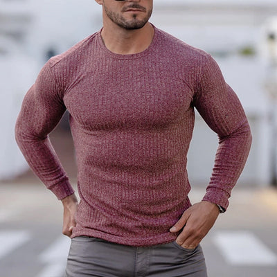 T-shirt coupe ajustée en tricot