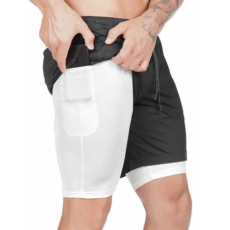 Double-layered Quick-drying Sports Shorts