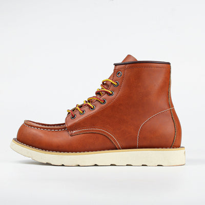 Aule Smooth Leather Men Boots
