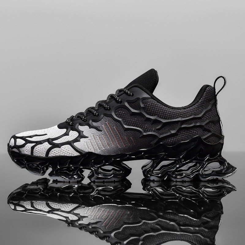 Aule Venom X Sneakers — black pair side view