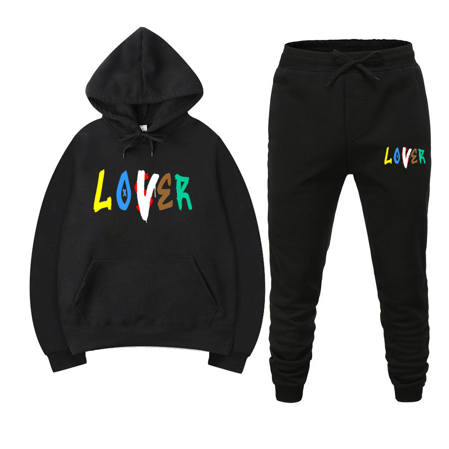 Lover Hoodie Two-piece Set