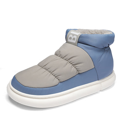 High-top Slip-on Snow Boots